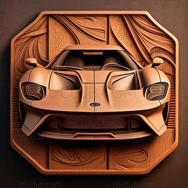 3D model Ford GT (STL)